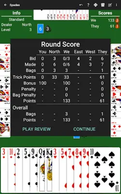 Spades android App screenshot 0