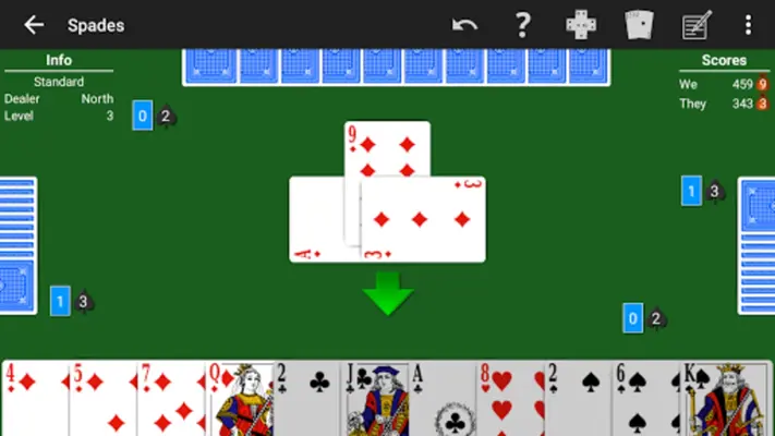 Spades android App screenshot 10