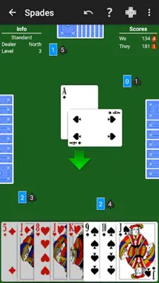 Spades android App screenshot 13