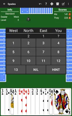 Spades android App screenshot 7